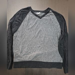Mens Black Striped Merona Sweater